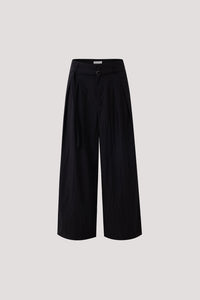 Mini Belt Straight Pants