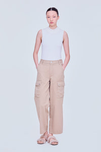 Straight Cut Cargo Pants