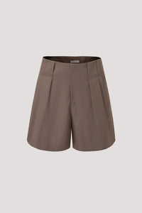 Lightweight Casual Pleated Shorts