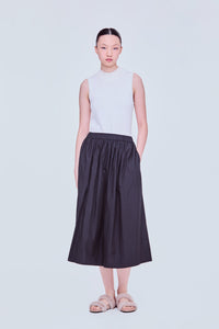Elasticated A-Line Skirt