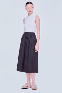 Elasticated A-Line Skirt