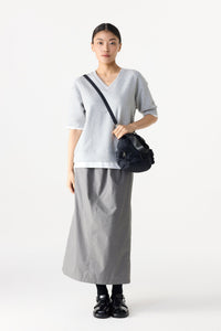Contrast Layered V-Neck Tee