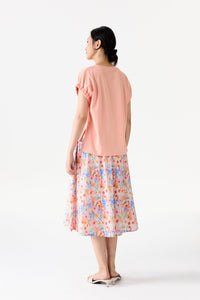 Ruched Puff Sleeve Blouse
