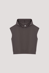 Hooded Sleeveless Pullover
