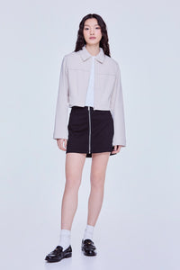 Collared Boxy Jacket