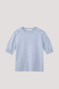 Folded Cuff Knit Top