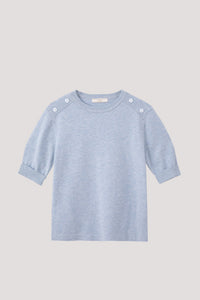 Folded Cuff Knit Top