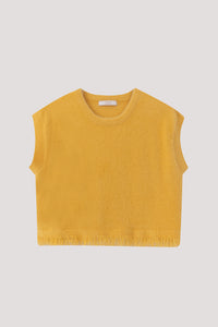 Magyar Fur Yarn Crop Top