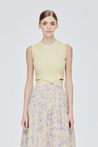Twisted Cutout Tank Top