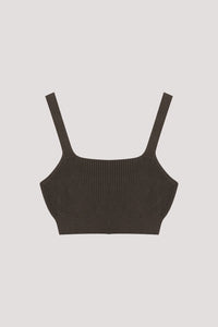 Knitted Crop Tank Top