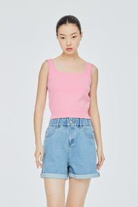 Knitted Cropped Top