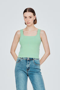 Knitted Cropped Top