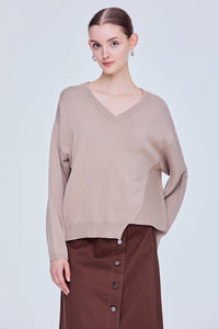 Asymmetrical Knit Sweater