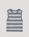 Contrast Stripes Knit Top
