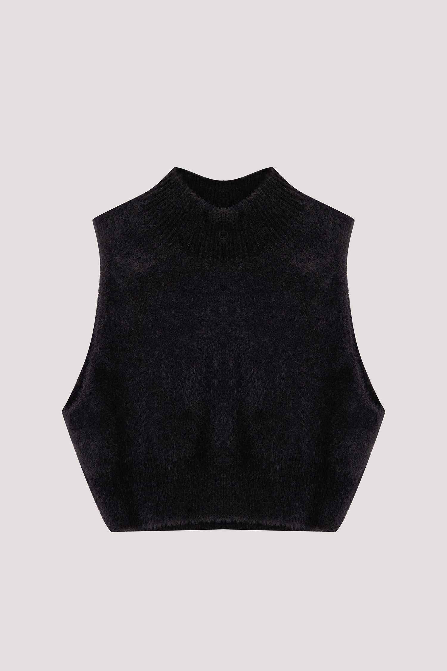 Basic Fuzzy Knit Top