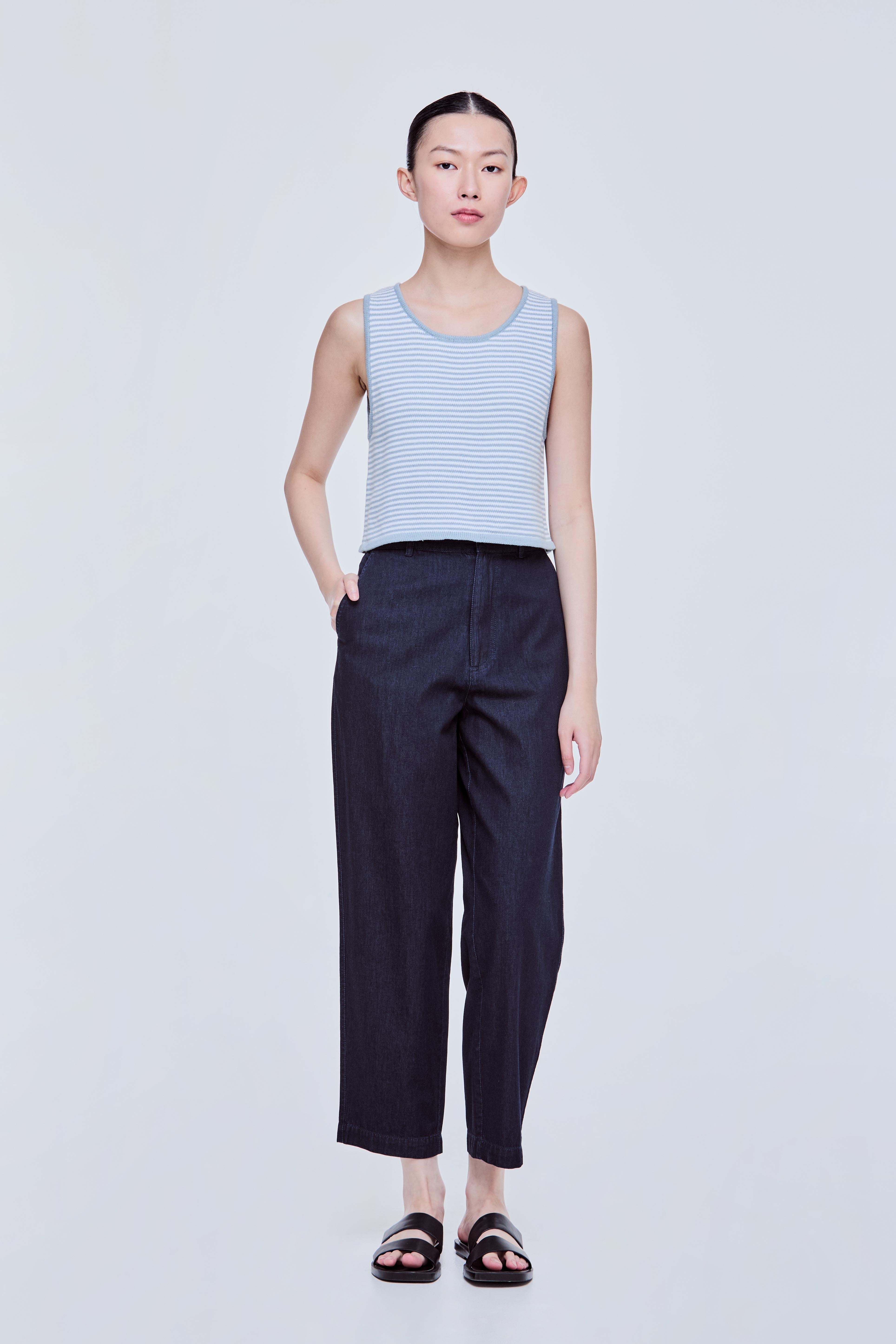 Knitted Crop Tank Top
