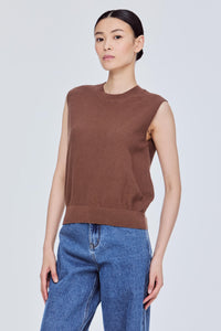 Crew Knitted Sleeveless Top