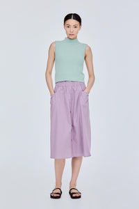 Basic Knitted High Neck Top