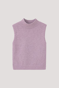 Basic Knitted High Neck Top