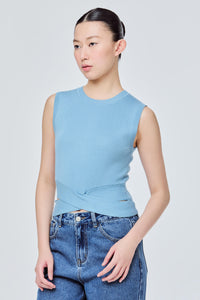 Twisted Cutout Tank Top