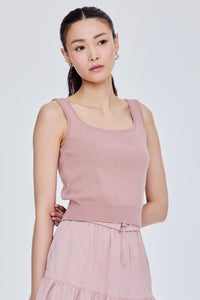 Knitted Cropped Top