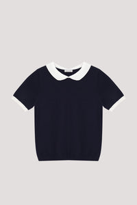 Peter Pan Knit Top