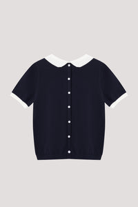 Peter Pan Knit Top