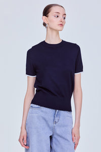 Cropped Knit Top