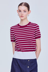 Cropped Knit Top