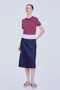 Cropped Knit Top