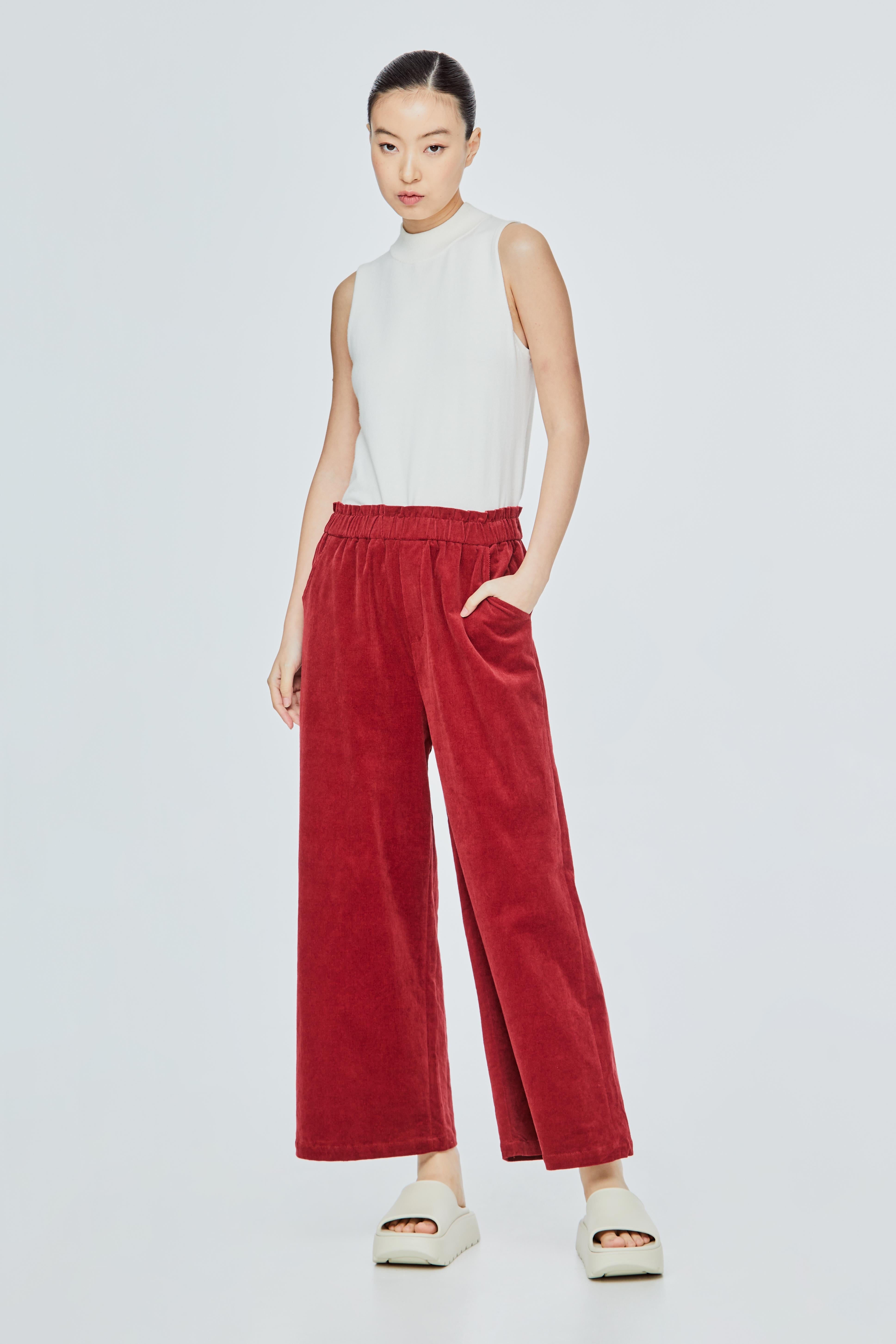 Theory Grinetta Linen Palazzo Pants In Natural | Lyst