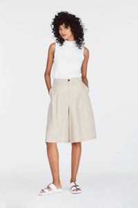 Linen Wide-Legged Culottes