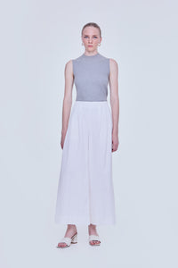 Pleated Flare Pants