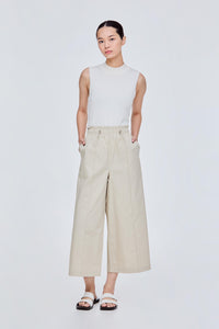 Panelled Drawcorded Trousers