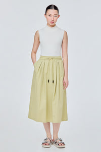 Corded Flare Skirt