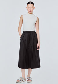 Corded Flare Skirt