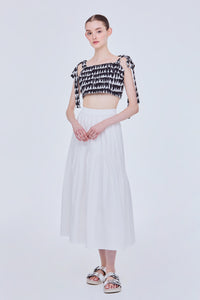 Tiered Maxi Skirt