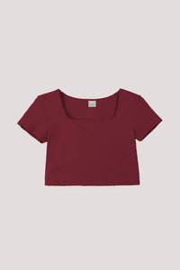Jersey Cropped Top