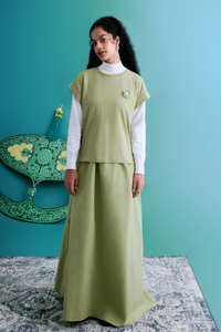 Self Tie Asymmetrical Togo Dress