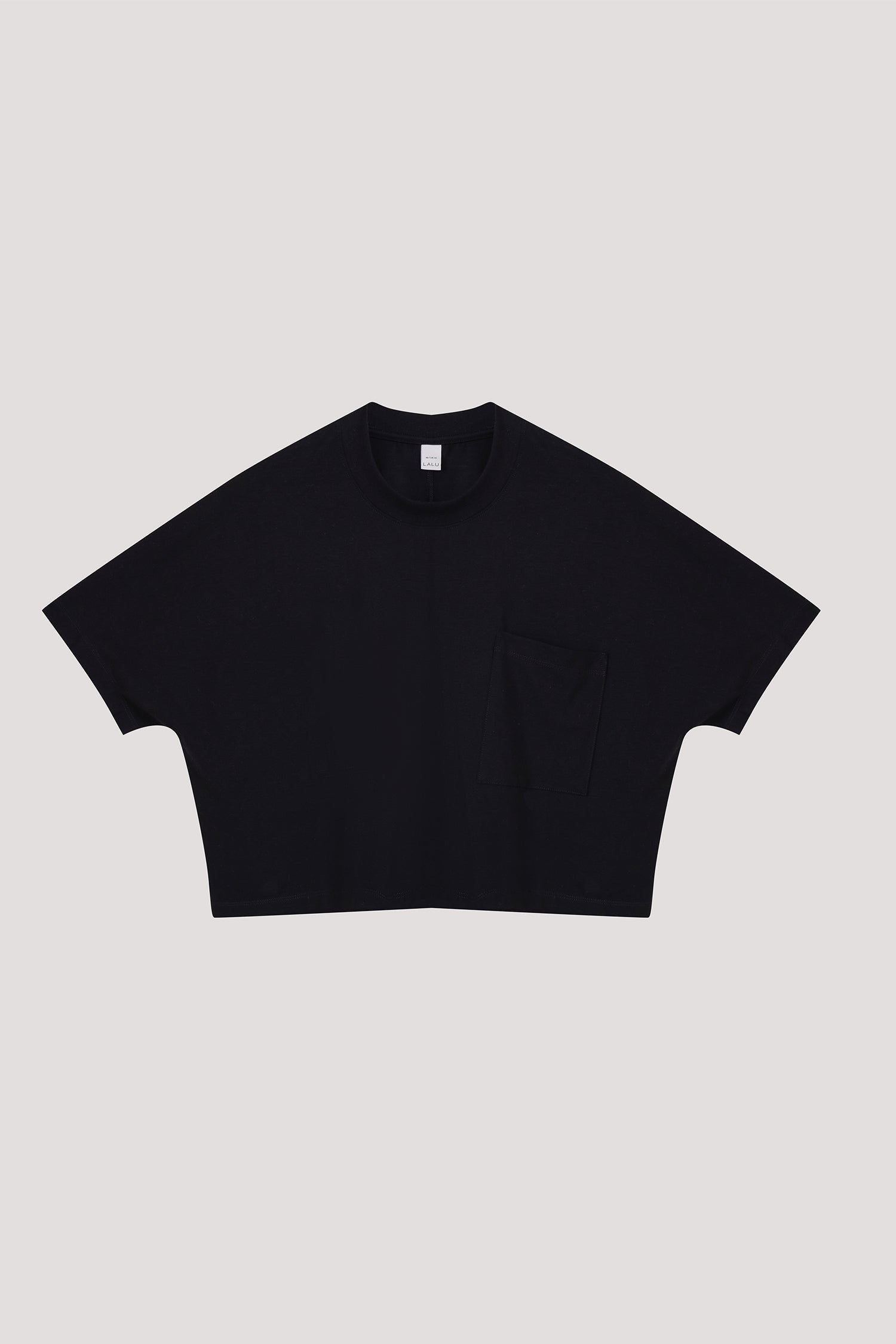 Pocketed Cropped Tee
