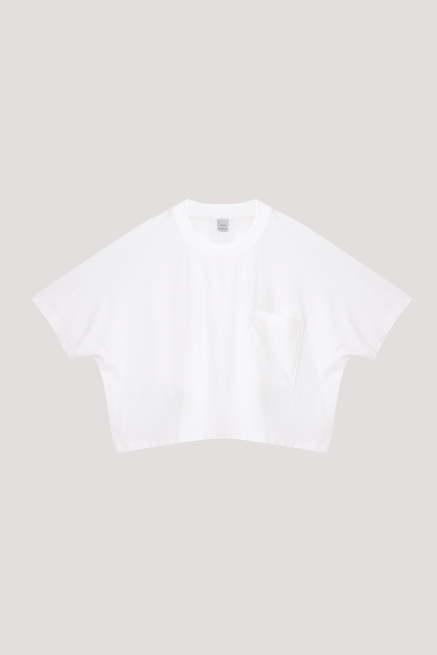 Pocketed Cropped Tee