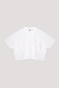 Pocketed Cropped Tee
