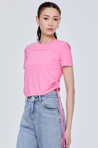 Side Ruched Top