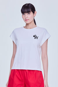 Embroidered Graphic Tee