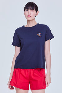 Embroidered Applique Tee