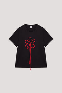 Corded Floral Tee