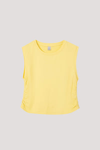 Scrunchy Side Spots Tank Tee
