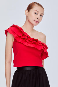 Toga Ruffle Top