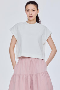 Side Zip Boxy Top