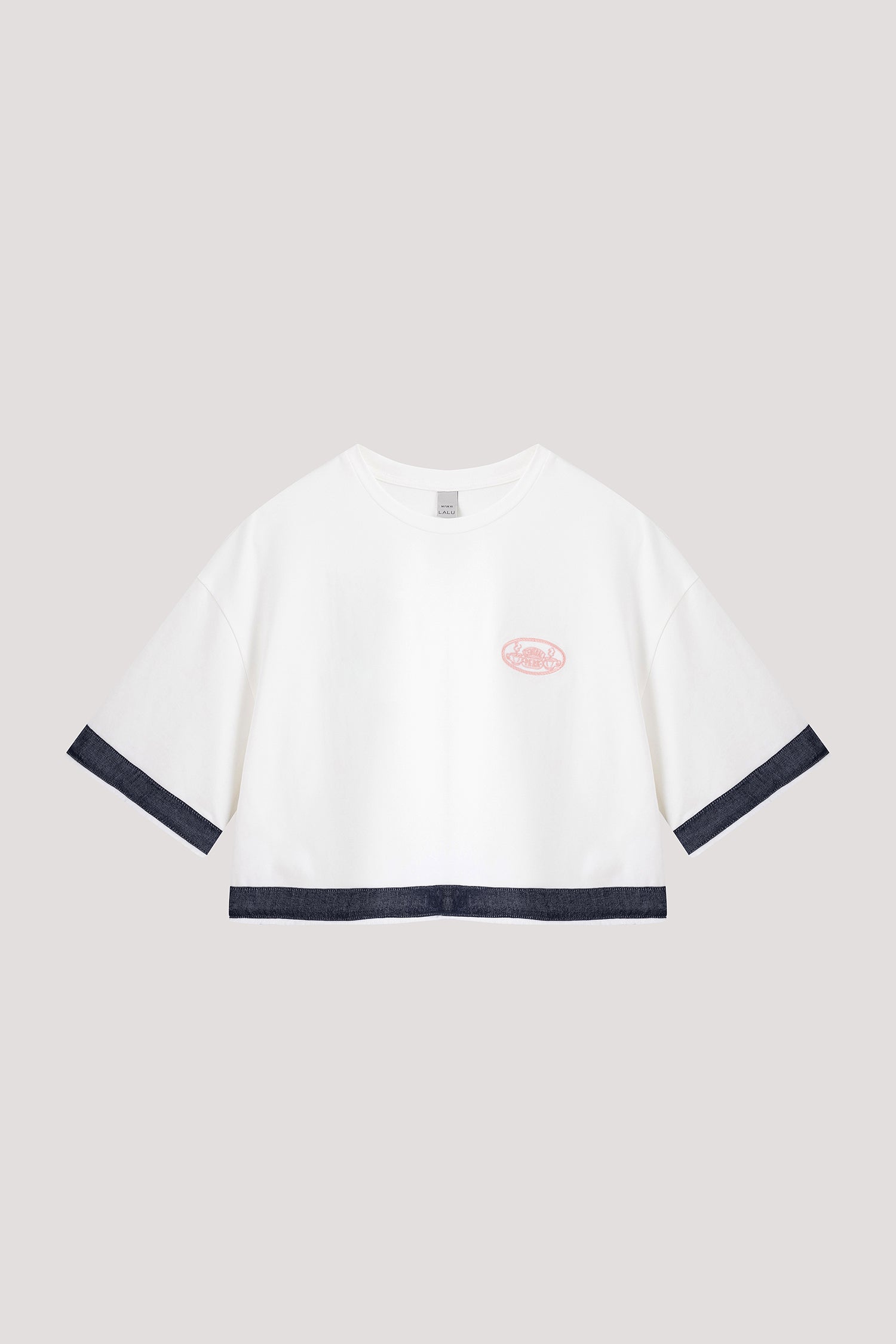 Embroidered Crop Top